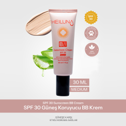 Heiluna Spf 30 Güneş Korumalı Bb Krem Medium 30 ml - 2