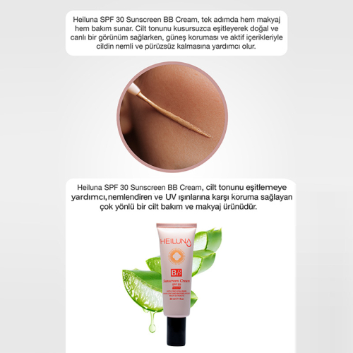 Heiluna Spf 30 Güneş Korumalı Bb Krem Medium 30 ml - 5