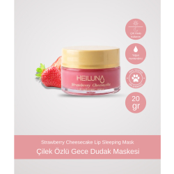 Heiluna Strawberry Cheesecake Lip Sleeping Mask 20 g Çilek - 2