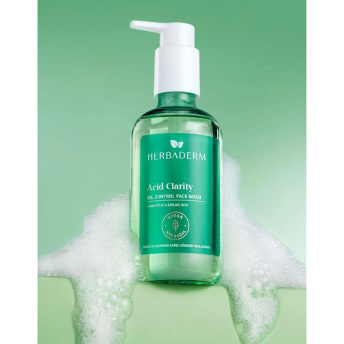 Herbaderm Acid Clarity Oil Control Face Wash 250 ml - 2