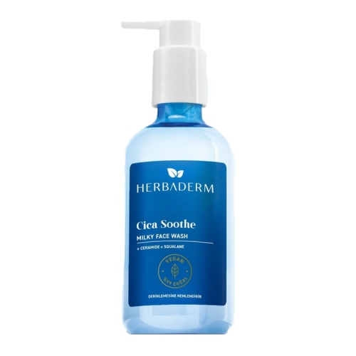 Herbaderm Cica Soothe Milky Face Wash 250 ml - Herbaderm