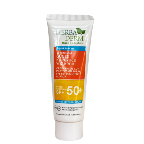 Herbaderm Güneş Kremi SPF50-75ml - Herbaderm