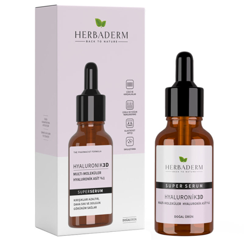 Herbaderm Hyaluronik 3D Serum 30 ml - Herbaderm