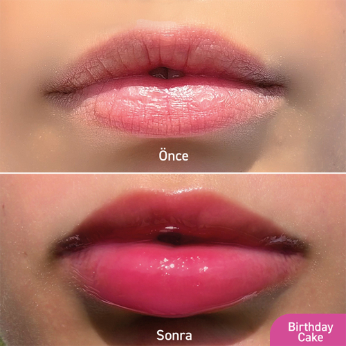 Herbaderm Lip Shine Balm - Birthday Cake 10 ml - 3