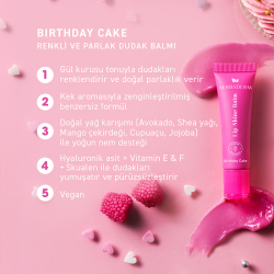 Herbaderm Lip Shine Balm - Birthday Cake 10 ml - 9