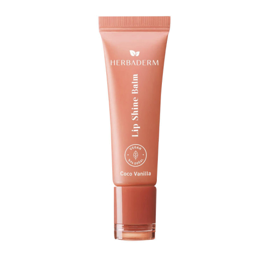 Herbaderm Lip Shine Balm - Coco Vanilla 10 ml - Herbaderm