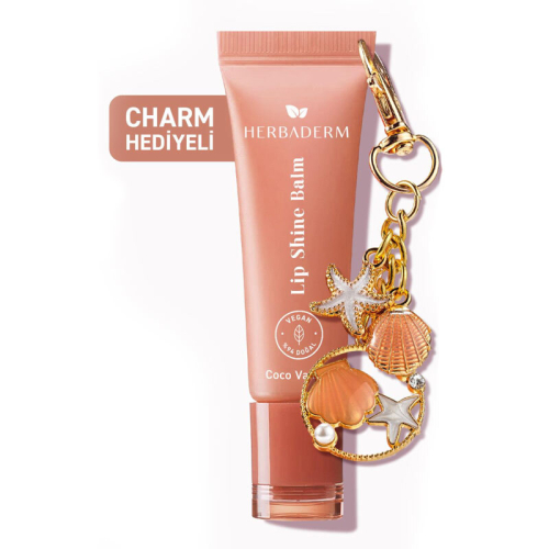 Herbaderm Lip Shine Balm - Coco Vanilla 10 ml - 2