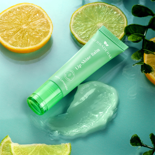 Herbaderm Lip Shine Balm - Mint Lemonade 10 ml - 7