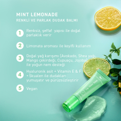 Herbaderm Lip Shine Balm - Mint Lemonade 10 ml - 8