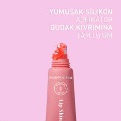 Herbaderm Lip Shine Balm - Pink Grapefruit 10 ml - 4