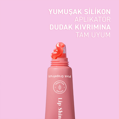 Herbaderm Lip Shine Balm - Pink Grapefruit 10 ml - 4