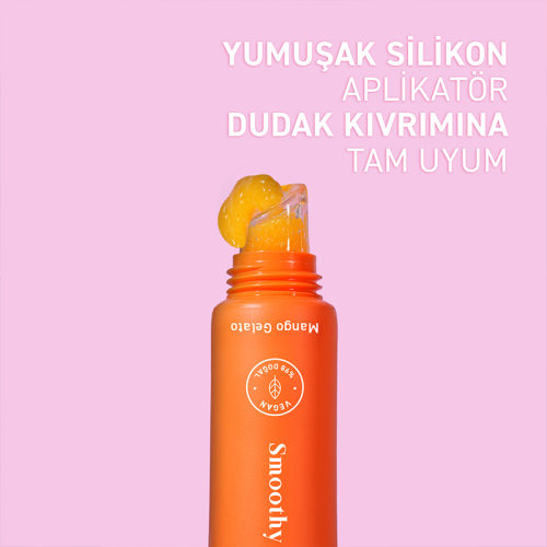 Herbaderm Smoothy Kiss Lip Scrub - Mango Gelato 15 ml - 4