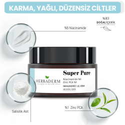 Herbaderm Super Pure Nemlendirici Jel Krem 50 ml - 2