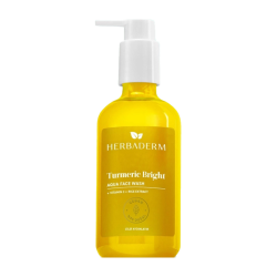 Herbaderm Turmeric Bright Aqua Face Wash 250 ml - 1