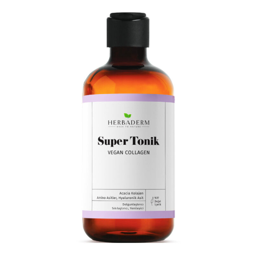Herbaderm Vegan Collagen Dolgunlaştırıcı Super Tonik 250 ml - Herbaderm