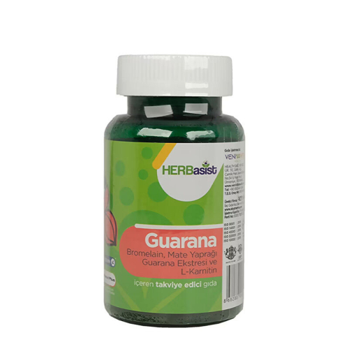 HERbasist Guarana Takviye Edici Gıda 30 Kapsül - HERBasist