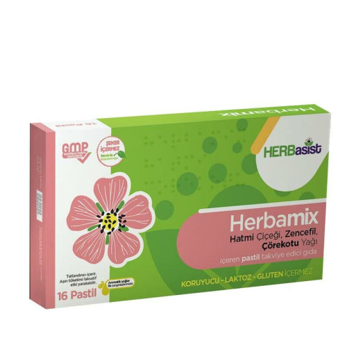 HERBasist Herbamix Pastil Takviye Edici Gıda 16 Adet - HERBasist