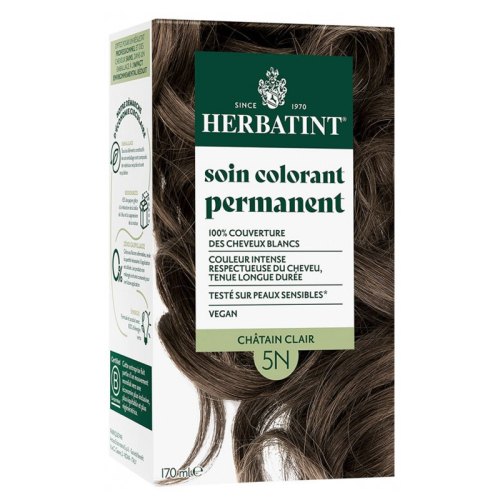 Herbatint Saç Boyası 170 ml - 5N Chatain Clair - 1