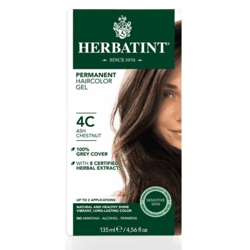 Herbatint Saç Boyası 4C Chatain Cendre - Herbatint