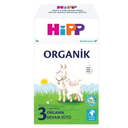 HİPP 3 Organik Keçi Sütü Bazlı Devam Sütü 400 gr - Hipp