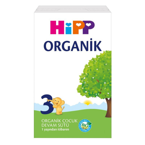 Hipp Organik Çocuk Devam Sütü-3 600 g - 1