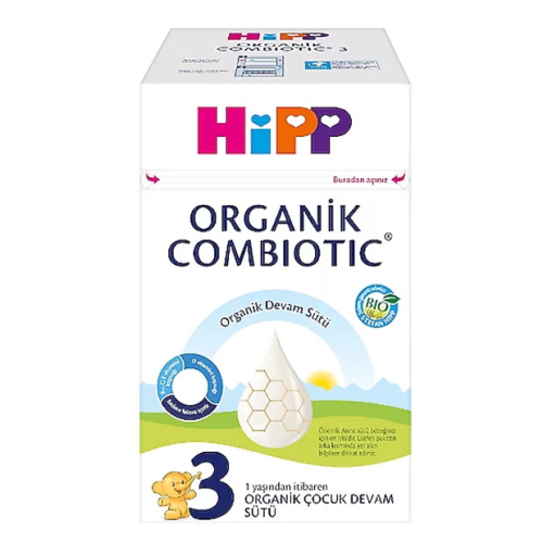 Hipp Organik Combiotic Devam Sütü 3 600 gr - 1