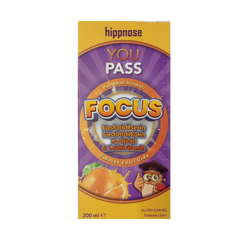 Hippnose You Pass Focus Takviye Edici Gıda 200 ml - Hippnose