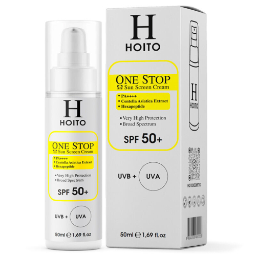 Hoito One Stop Sun Screen Güneş Koruyucu Krem SPF50+ 50 ml - Hoito