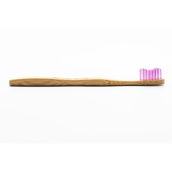 Humble Brush Doğal Yumuşak Çocuklar için Diş Fırçası - Lila - 2