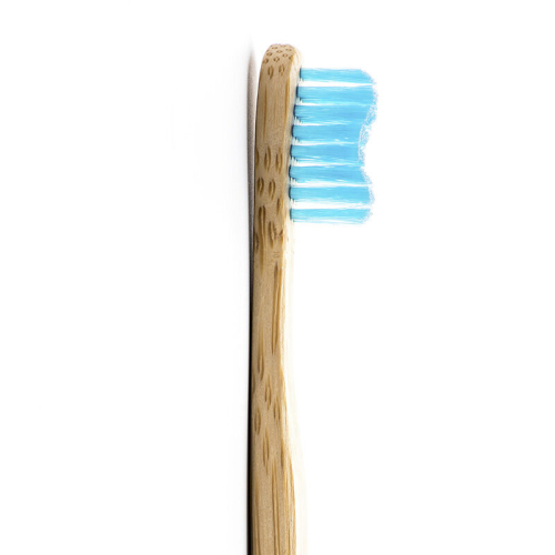 Humble Brush Doğal Yumuşak Çocuklar için Diş Fırçası - Mavi - 10