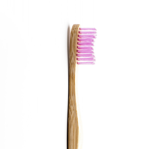 Humble Brush Doğal Yumuşak Yetişkin Diş Fırçası - Lila - 2