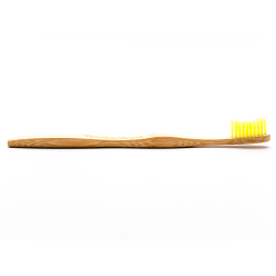 Humble Brush Doğal Yumuşak Yetişkin Diş Fırçası - Sarı - 2