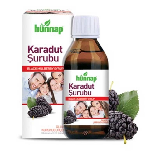 Hünnap Karadut Şurubu 50 ml - Hünnap