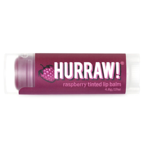Hurraw Raspberry Tinted Lip Balm - Ahududu 4.8 gr - Hurraw