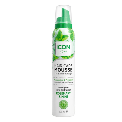 ICON Care Biberiye ve Nane Ekstraktları İçeren Saç Bakım Köpüğü 200 ml - ICON Care