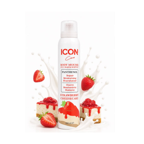 ICON Care Strawberry Cheesecake Cilt Bakım Köpüğü 200 ml - 2