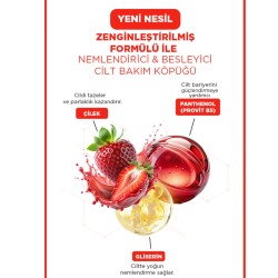 ICON Care Strawberry Cheesecake Cilt Bakım Köpüğü 200 ml - 3