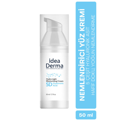 İdea Derma 5D Hyaluronic Acid Hydro Light Nemlendirici Krem 50 ml - 3