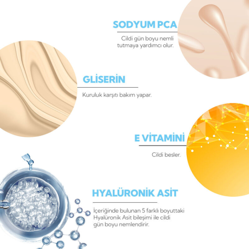 İdea Derma 5D Hyaluronic Acid Hydro Light Nemlendirici Krem 50 ml - 7