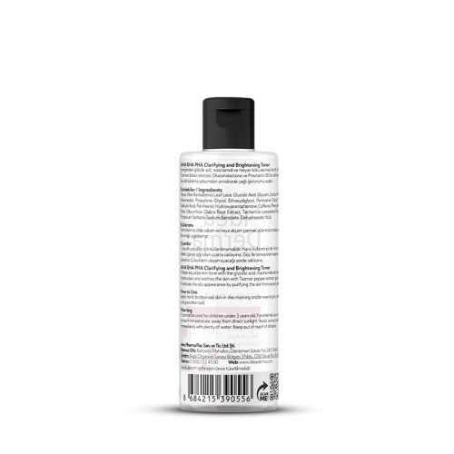 İdea Derma AHA BHA PHA Clarifying and Brightening Toner 200 ml - 2