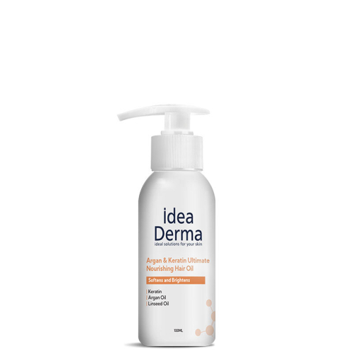 İdea Derma Argan ve Keratin Besleyici Saç Bakım Yağı 100 ml - İdea Derma