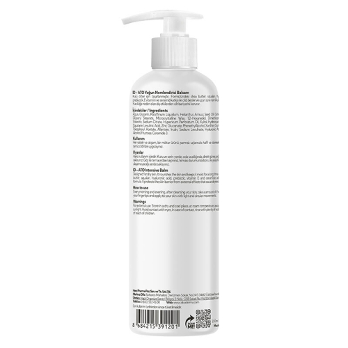 İdea Derma ATO Yoğun Nemlendirici Balsam 350 ml - 2