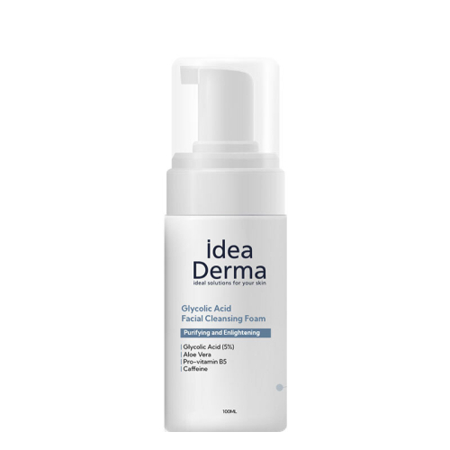 İdea Derma Glikolik Asit Yüz Yıkama Köpüğü 100 ml - İdea Derma
