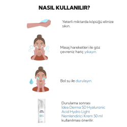 İdea Derma Glikolik Asit Yüz Yıkama Köpüğü 200 ml - 6