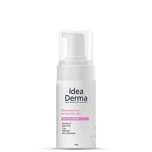 İdea Derma Hassas Cilt Yüz Temizleme Köpüğü 100 ml - İdea Derma
