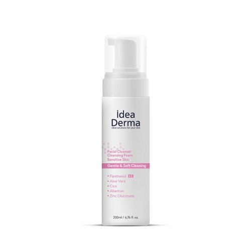İdea Derma Hassas Cilt Yüz Temizleme Köpüğü 200 ml - 4