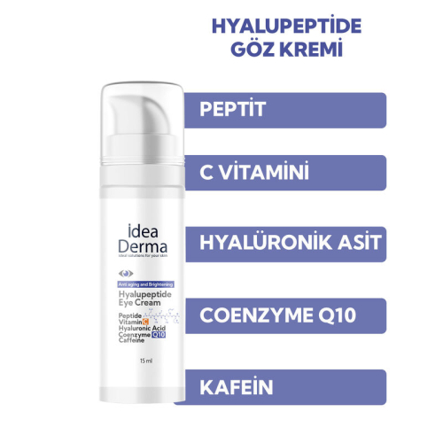 İdea Derma Hyalupeptide Göz Kremi 15 ml - 9