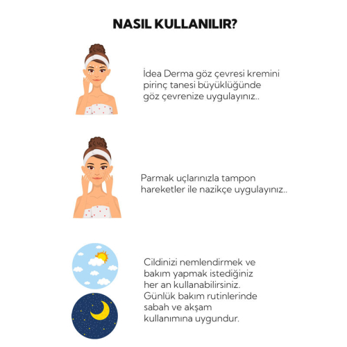 İdea Derma Hyalupeptide Göz Kremi 15 ml - 12