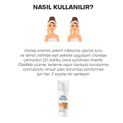 İdea Derma İdeasun Anti Age SPF50+ Yaşlanma Karşıtı Güneş Kremi 50 ml - 5