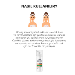 İdea Derma İdeasun Dry Touch SPF50+ Güneş Kremi 50 ml - 5